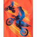 Childrens Place Coral Lava Cyclist Tee